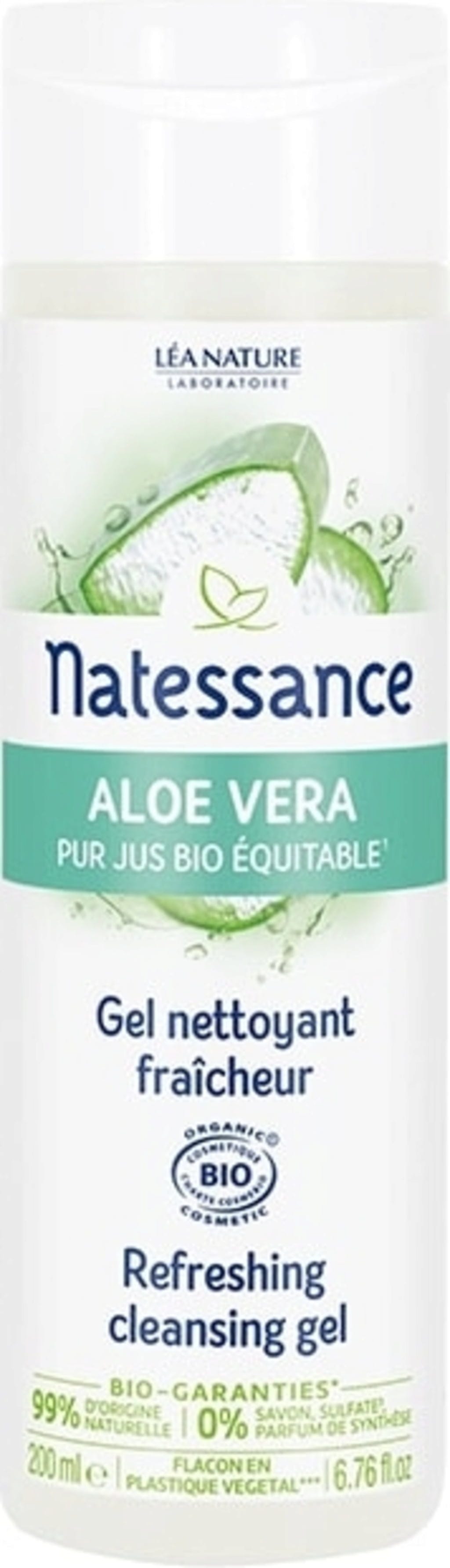 Natessance  Reinigungsgel Aloe Vera, 200 ml