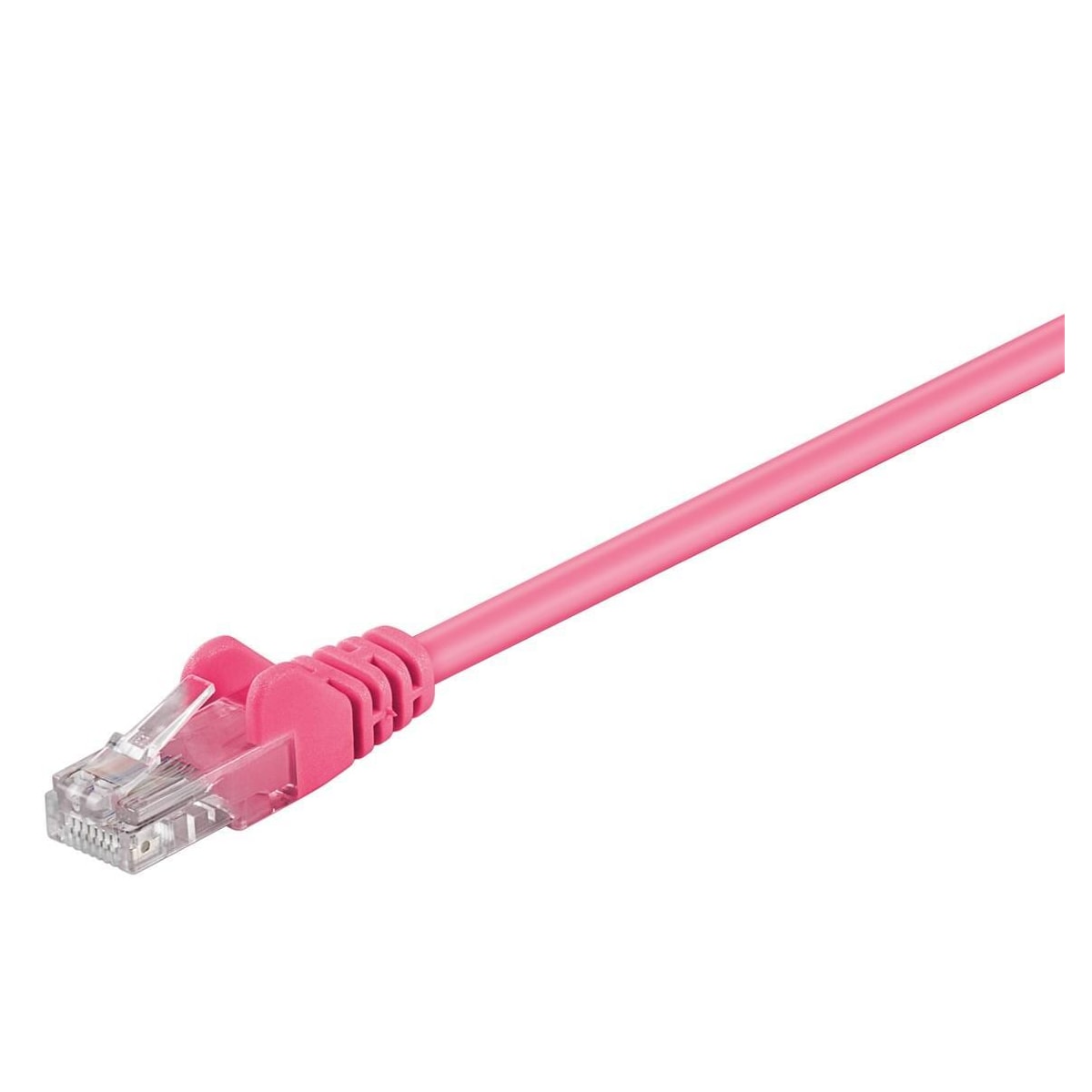 Goobay CAT 5e patchkabel, U/UTP, magenta