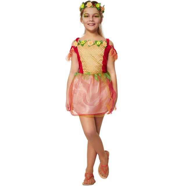 Blomsterbarn børnekostume