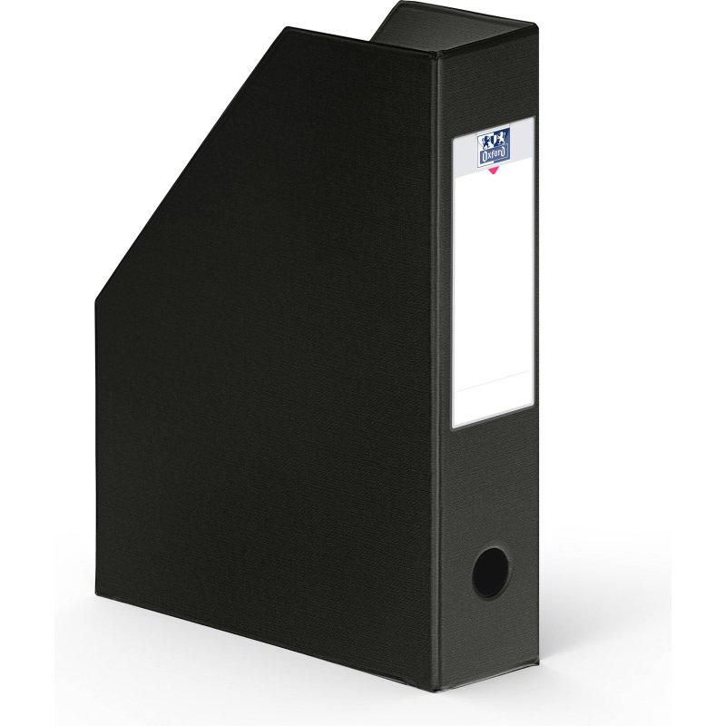 Range-revues Oxford- Dos 7 cm couleur noir