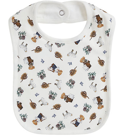 Polo Ralph Lauren Hagesm?k - Hvid/Brun m. Bamser
