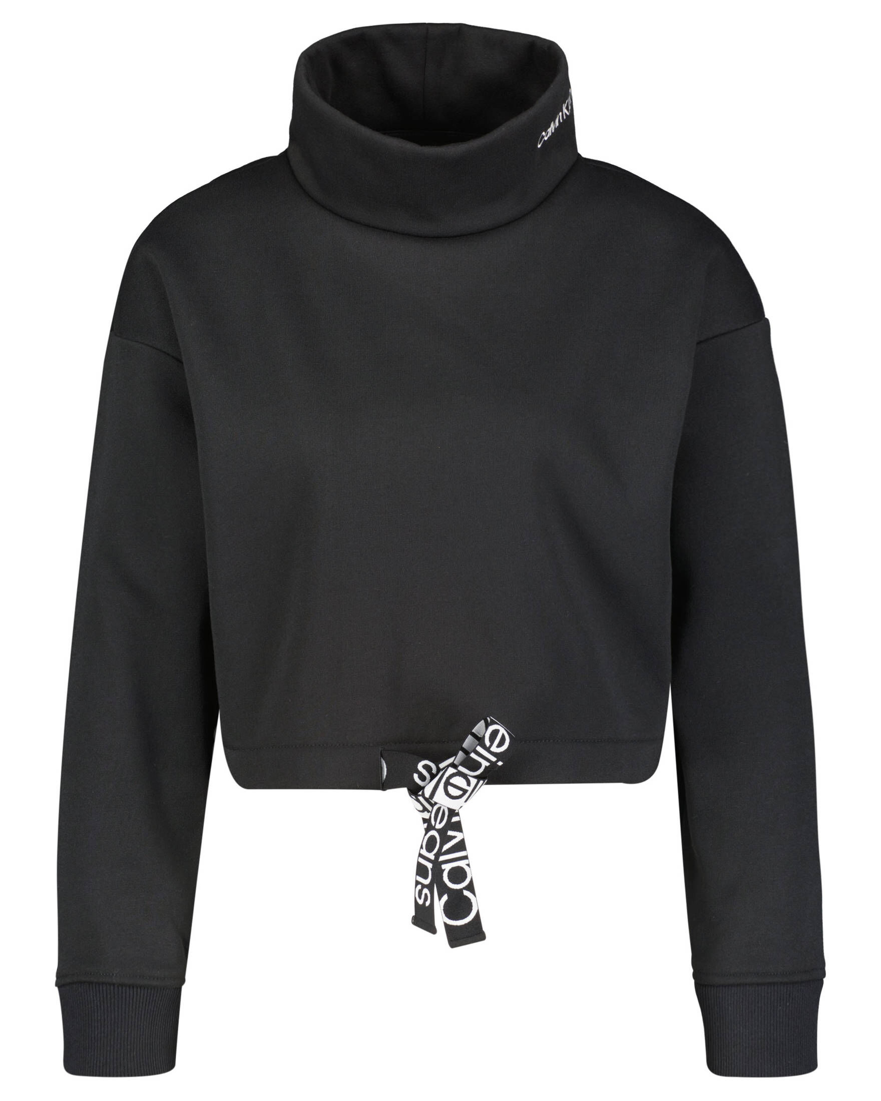 CALVIN KLEIN JEANS| Damen Sweatshirt mit Logo-Tape Cropped Fit