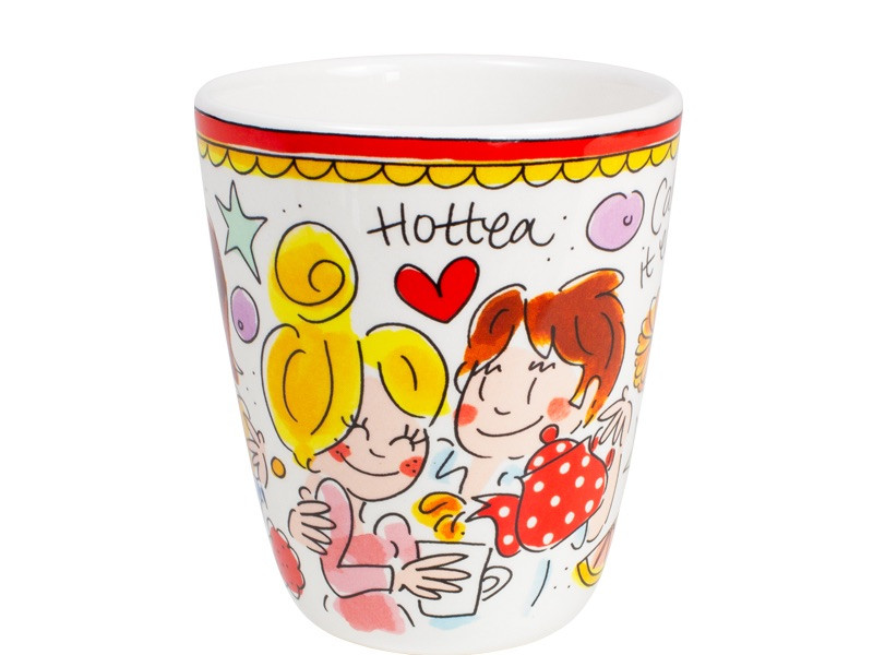 Beker Rode Rand 0.35L