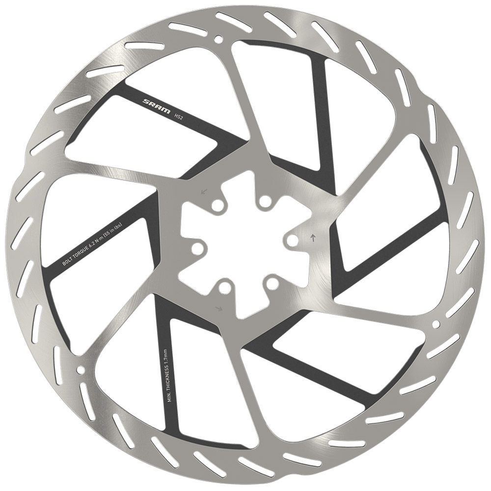 SRAM HS2 Rounded 6-Loch Bremsscheibe kaufen | Bike-Discount