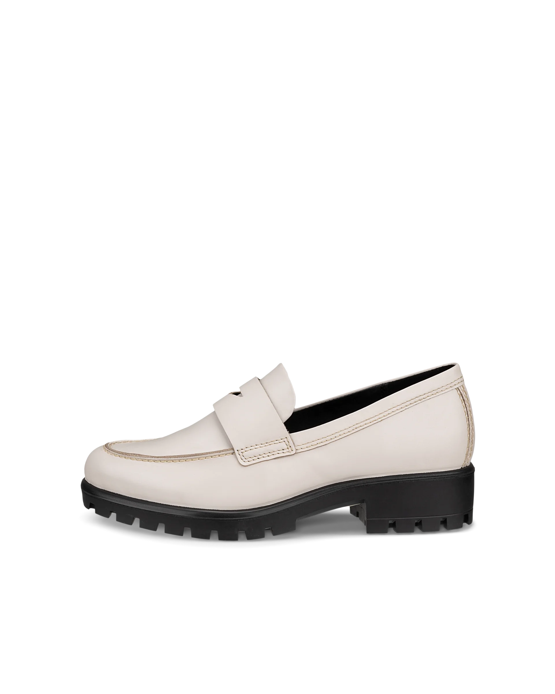 ECCO MODTRAY W Damen Lederloafer Weiß