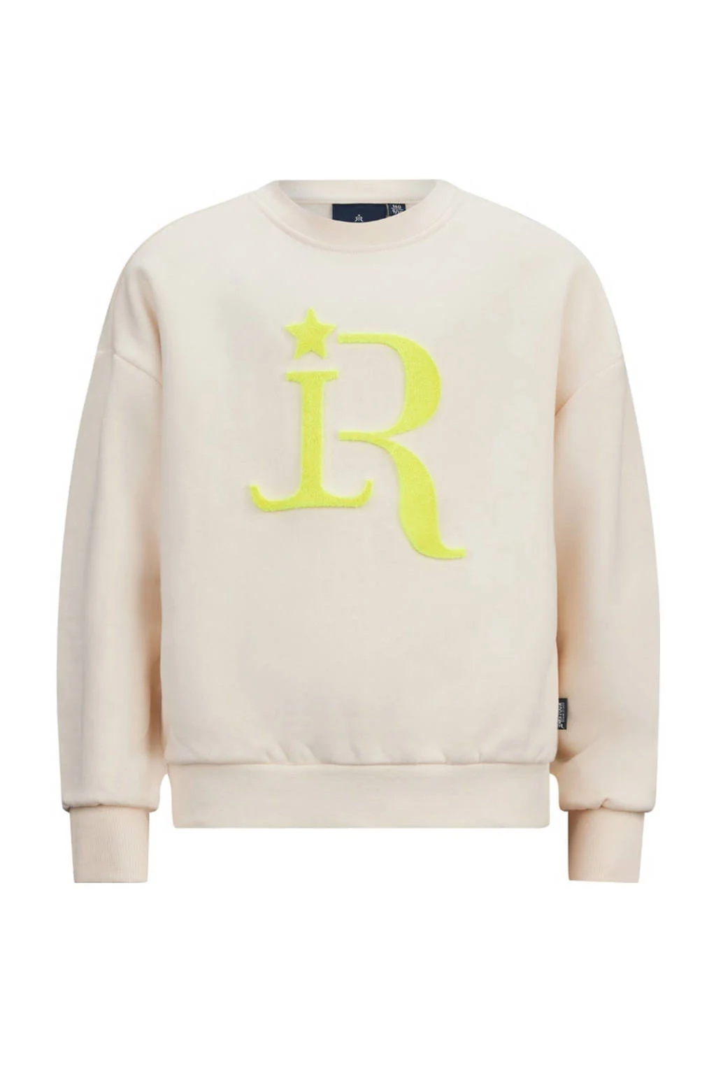 Retour Jeans sweater Grace met printopdruk lichtbeige