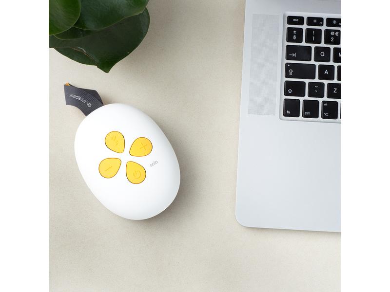 MEDELA Milchpumpe New Solo Elektrisch Einzelmilchpumpe für Zuhause oder Unterwegs