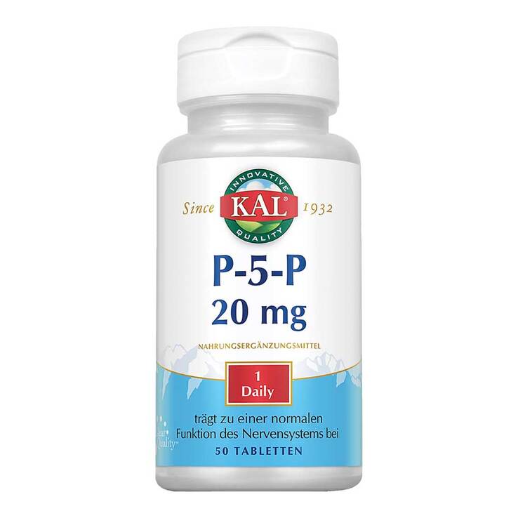 P 5-P Pyridoxal-5-Phosphat 20 mg Tabletten, 50 St