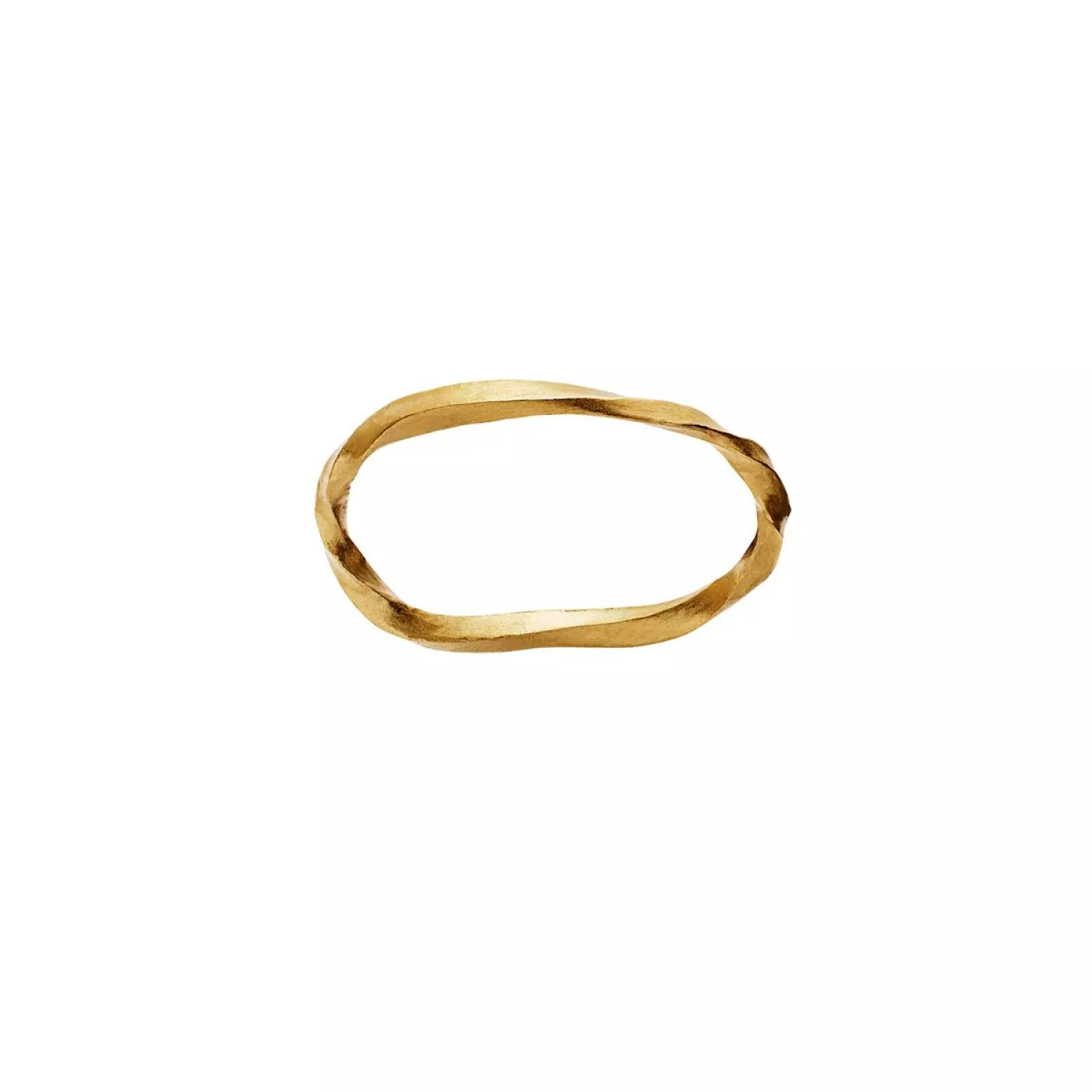Maanesten Siv Ring 18 kt. Forgyldt Sølv 4789a