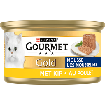 Gourmet Gold Mousse Kattenvoer natvoer met Kip