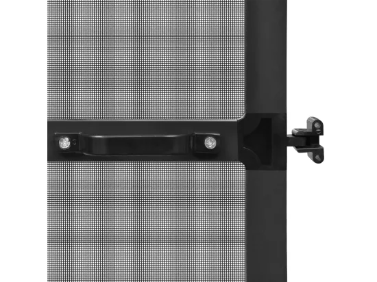 Moustiquaire à charnière pour portes Anthracite 120x240 cm