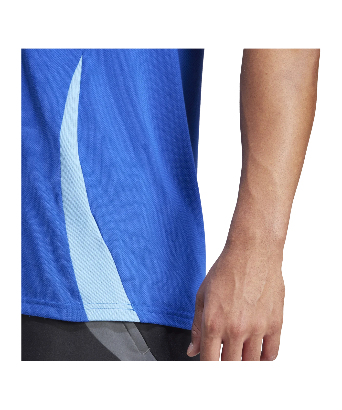 adidas Tiro 24 Competition Poloshirt Blau