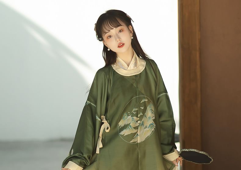 Francoix - Hanfu-kostuumset met bergprint