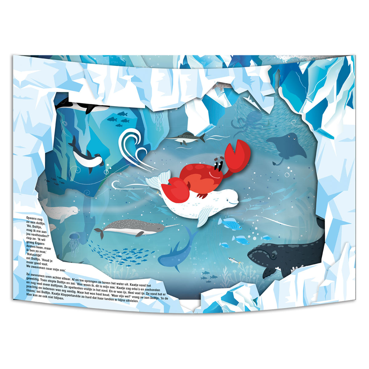 Wondere Wereld Pop-up Boek - Avontuur in de zee