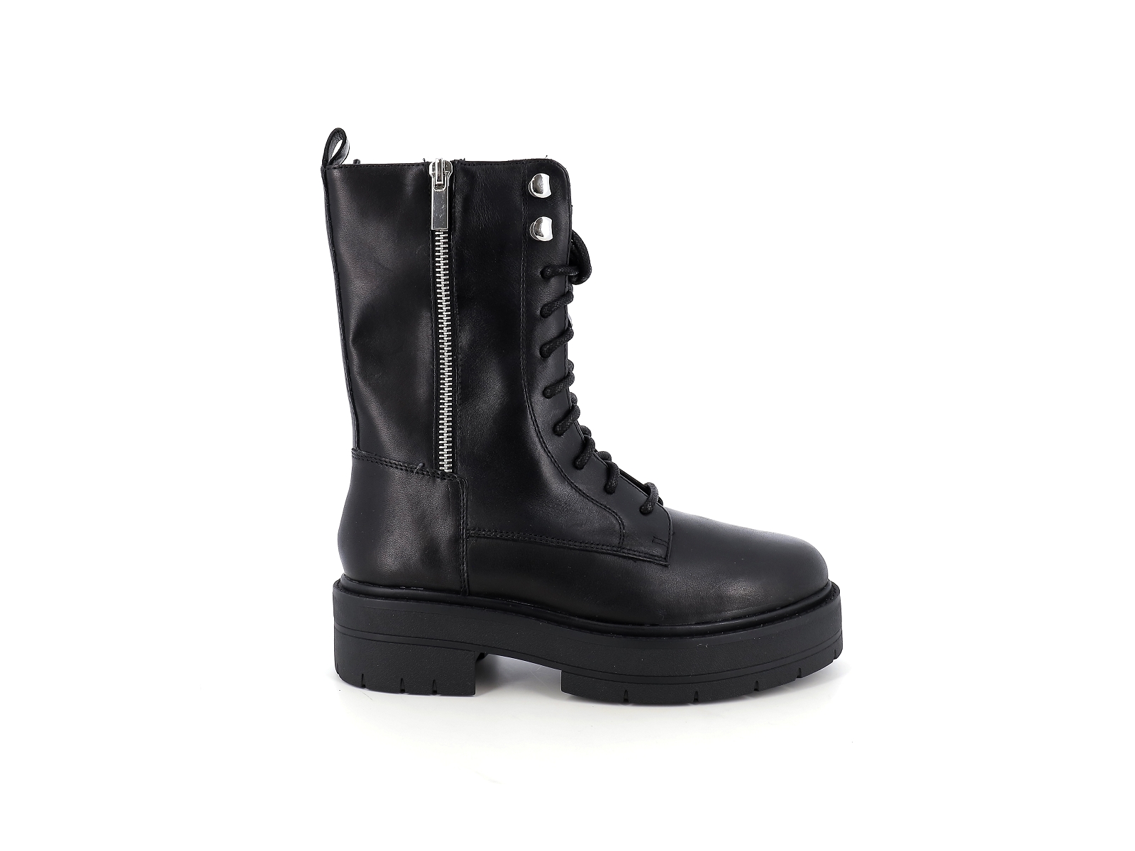 Geox-D SPHERICA   D36VDJ Cuir Noir