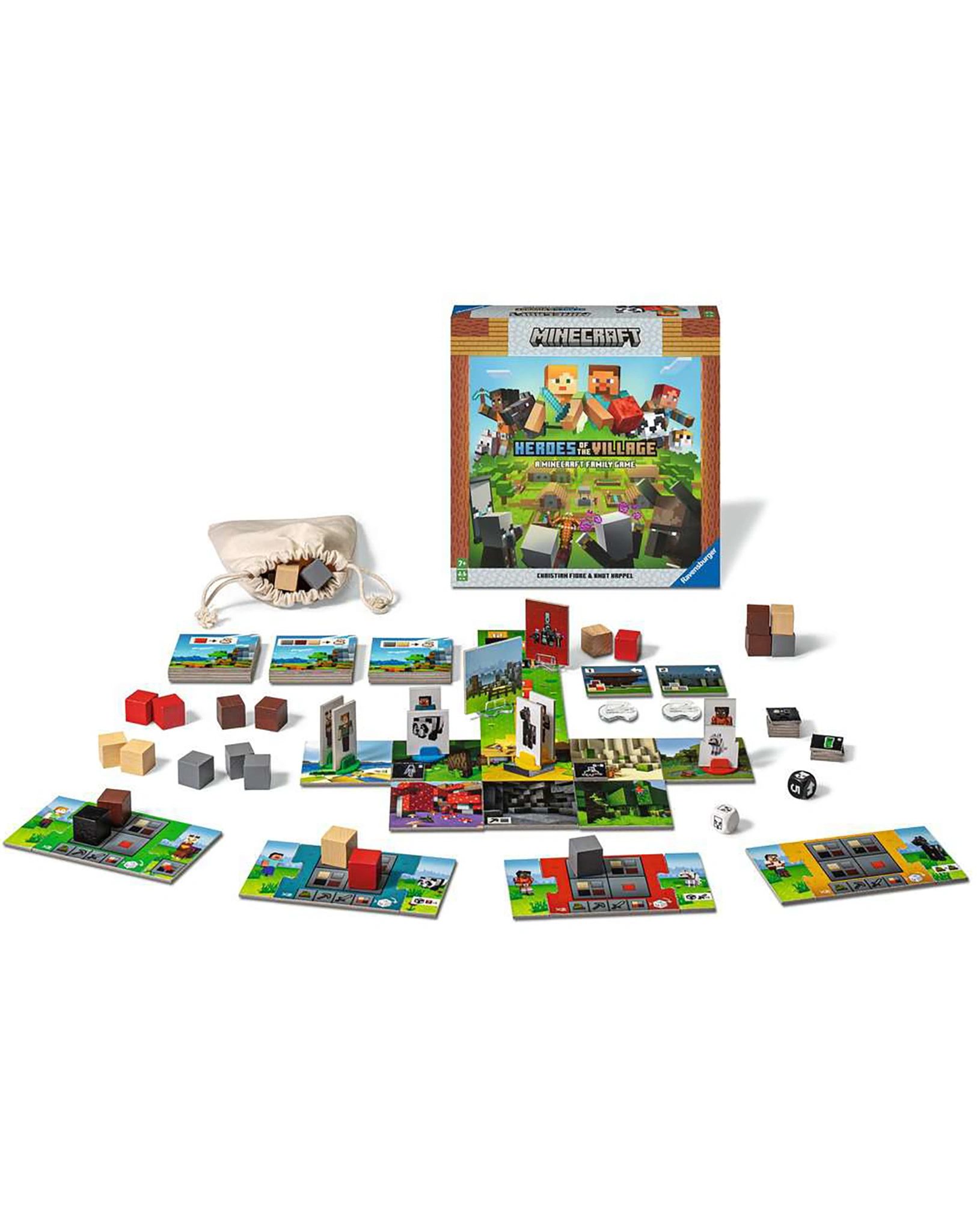 Brettspiel MINECRAFT - HEROES OF THE VILLAGE