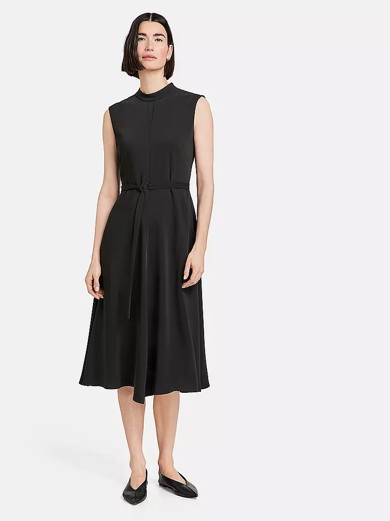 GERRY WEBER Midikleid schwarz