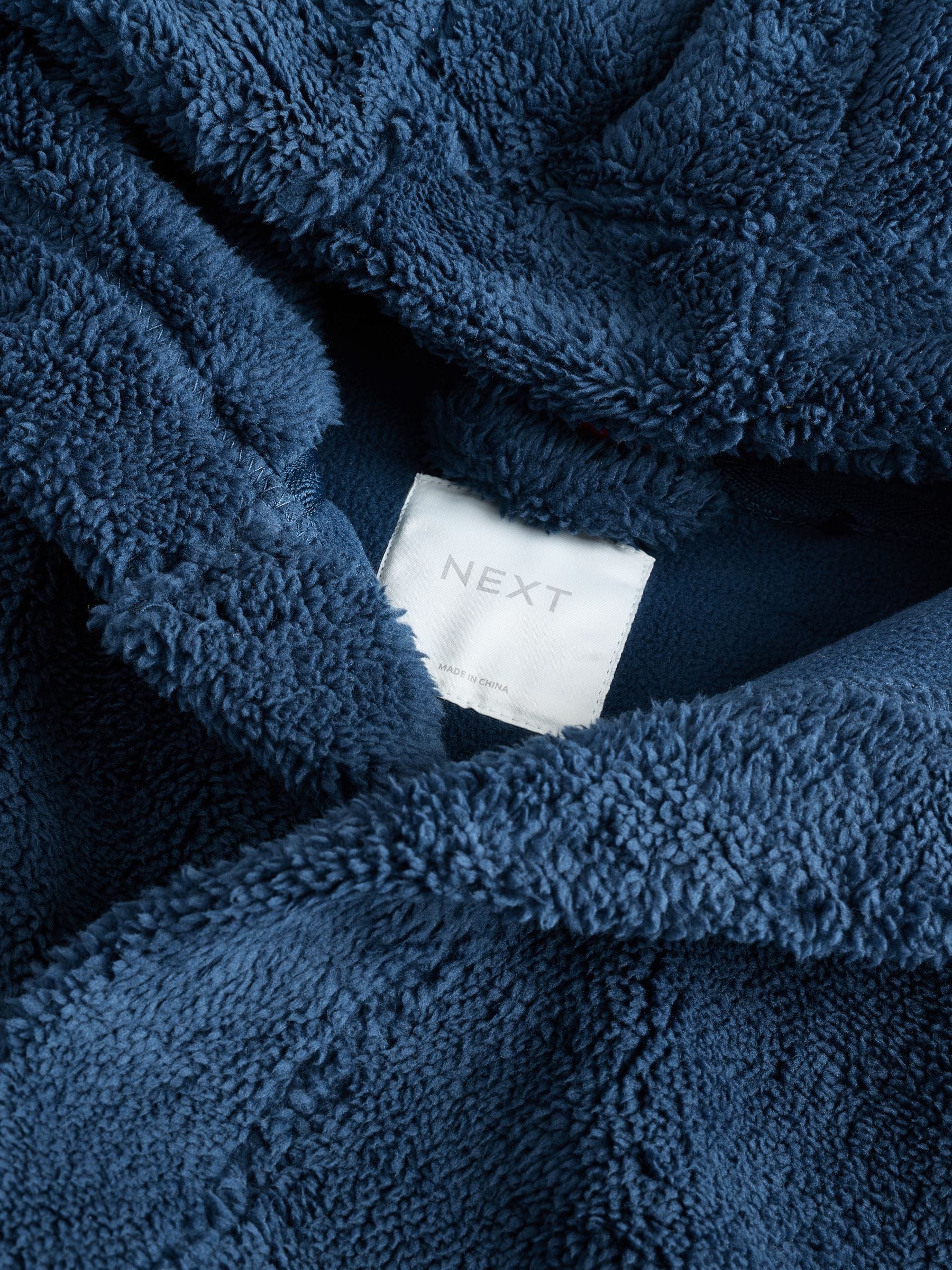 Marineblauw - Fleece badjaspyjama (1.5-16jr)