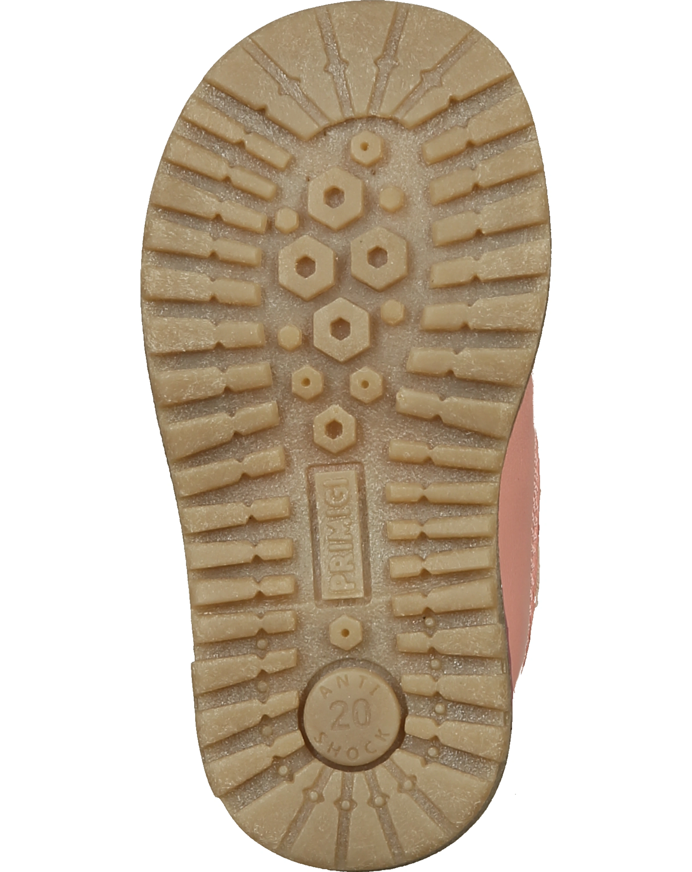 Klett-Halbschuhe PCA gefüttert in altrosa