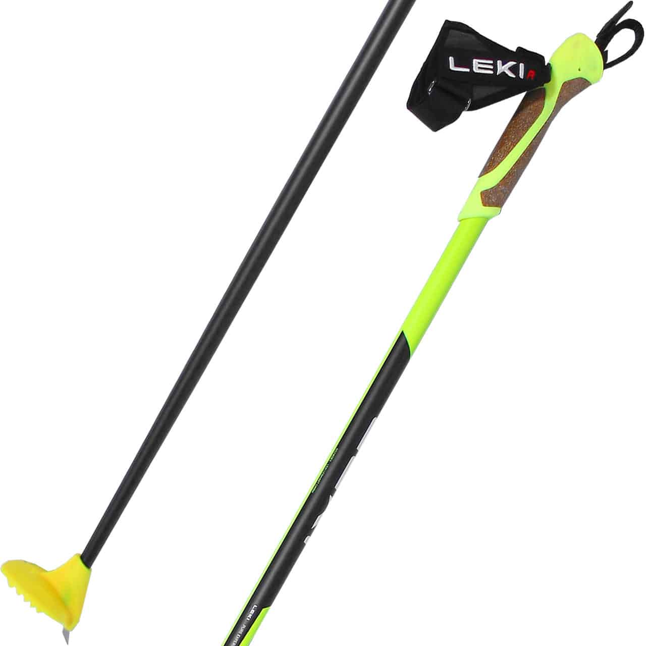 Leki CC 350 FRT black/neonyellow/white | Leki Langlauf Skistöcke | Leki | L | MARKEN | XSPO