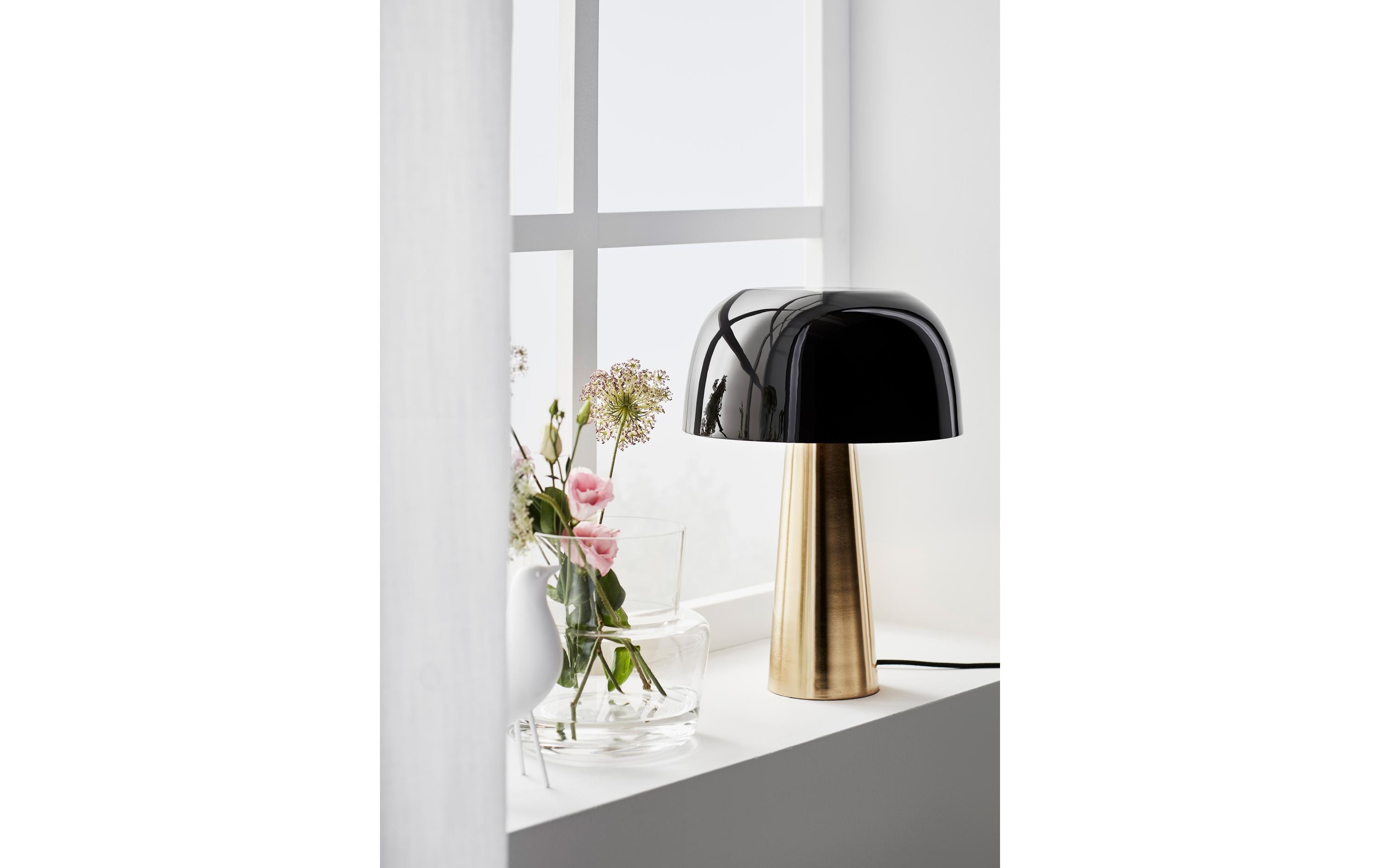 Tischleuchte Blanca 1L Bronze/SchwarzLeuchte mit E14 Fassung
