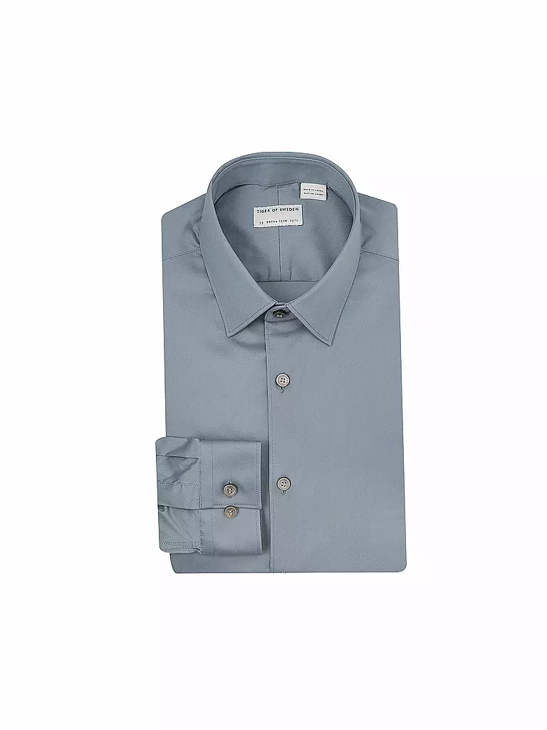 TIGER OF SWEDEN Hemd Extra Slim hellblau