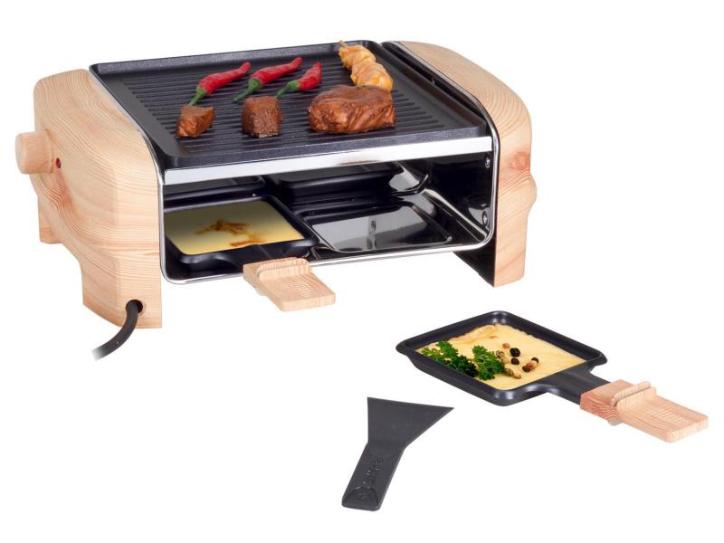 Nouvel Racletteofen Wood elegance 4 Personen Raclette Wood elegance