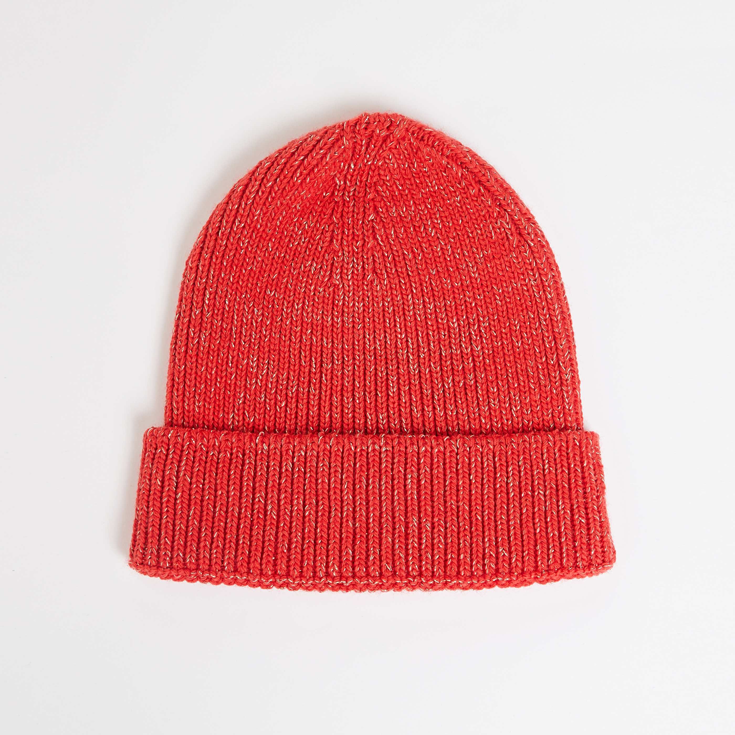 Bonnet fabriqué en France femme - ROUGE