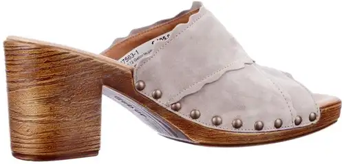 24.741.12 Gabor taupe - maat 9 slipper taupe - maat 9 Calandschoen
