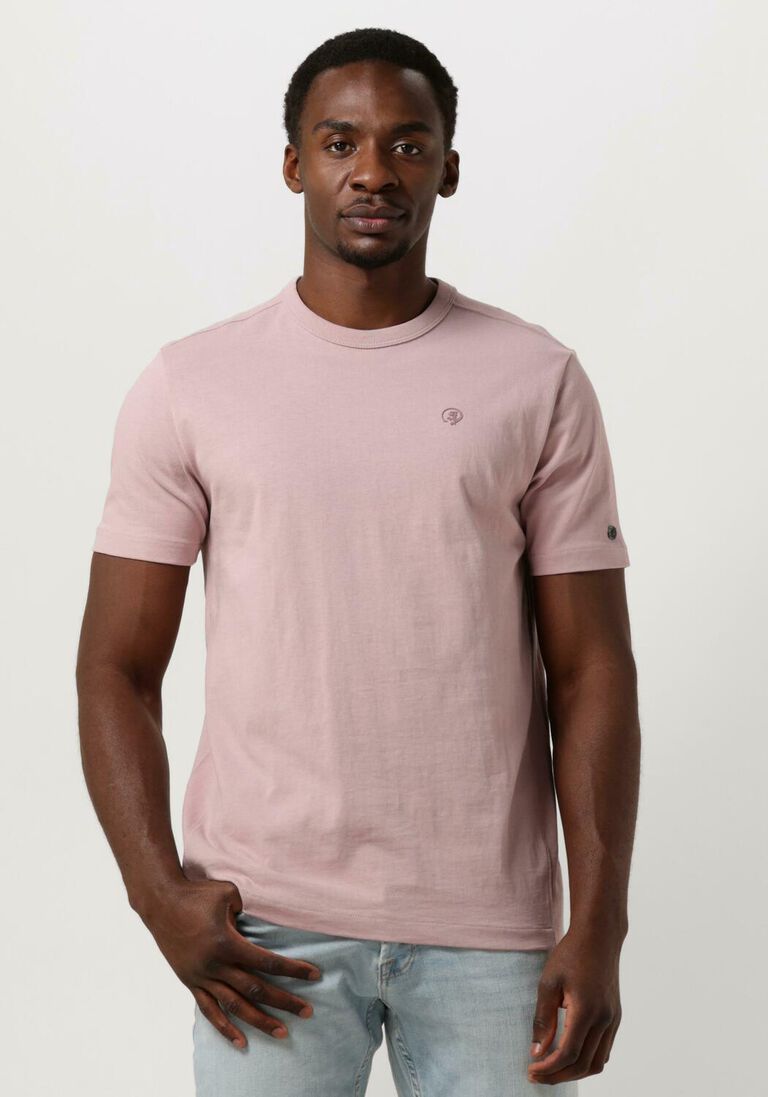 CAST IRON lila cast iron t-shirt r-neck regular fit heavy cotton