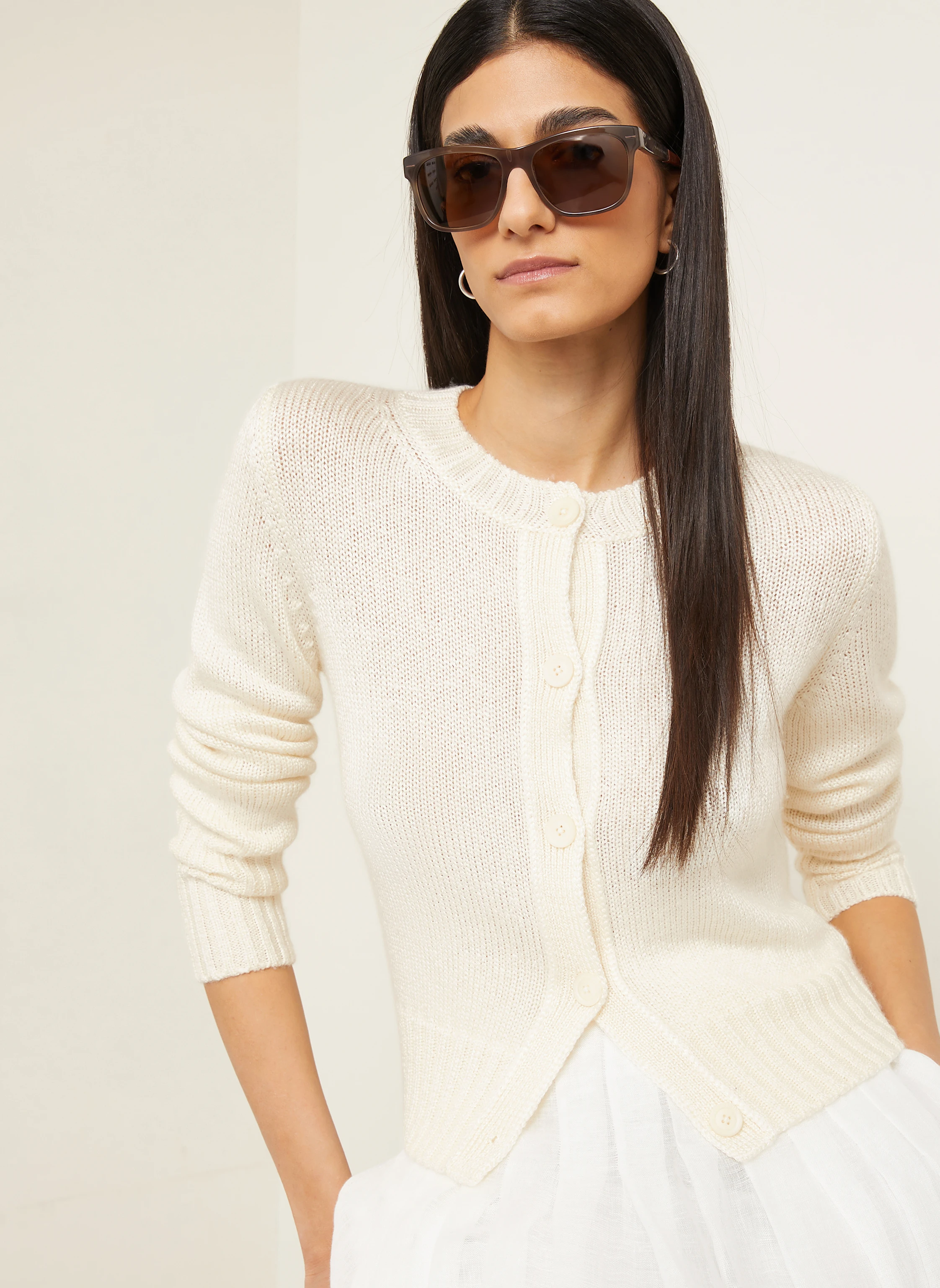 IRIS von ARNIM Strickjacke MAE aus Seide