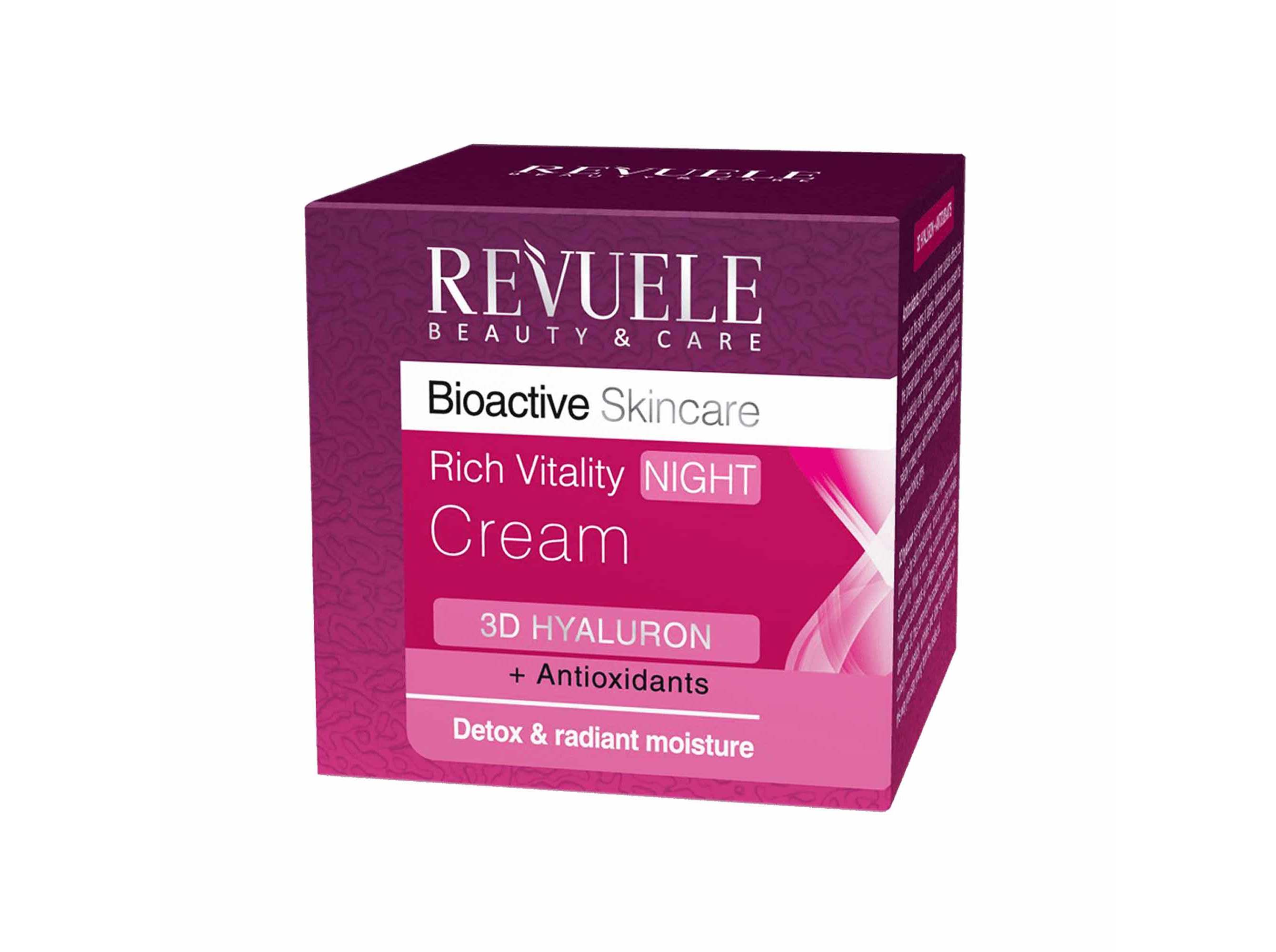 CREME DE NOITE REVUELE BIOACTIVE 3D HYALURON 50 ML