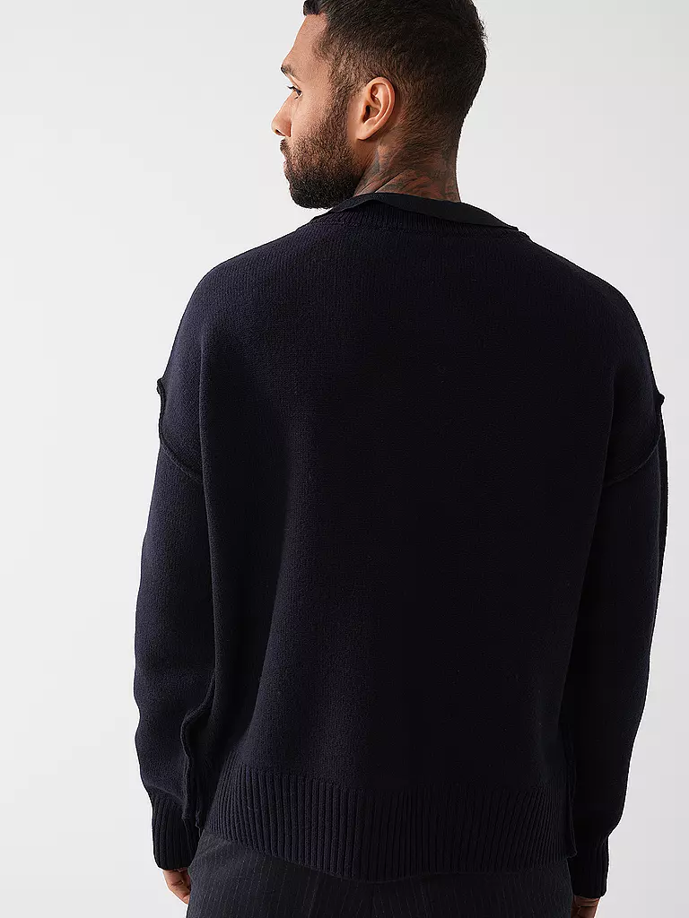AMI PARIS Cardigan  blau
