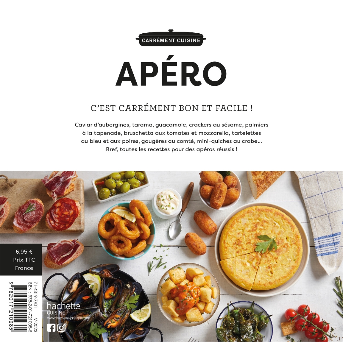 Livre 100 recettes apéritives créatives