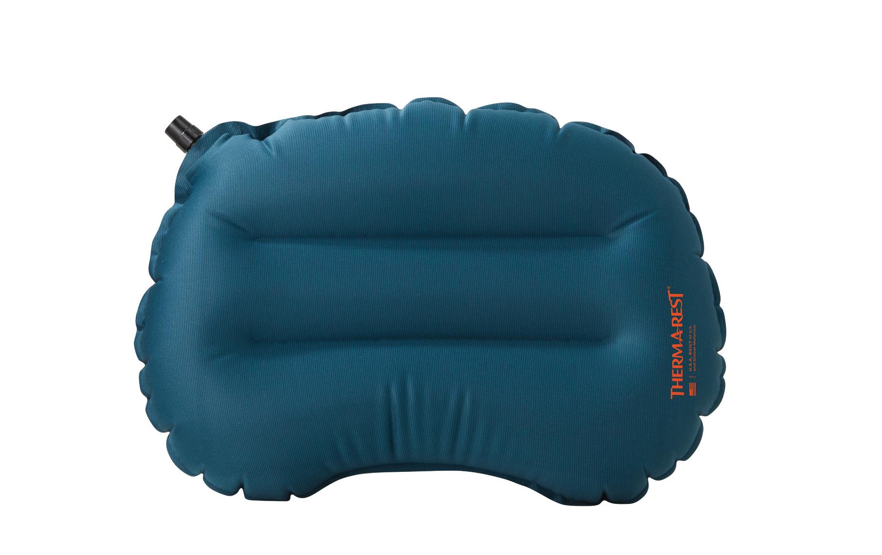 Campingkissen Airhead Lite Deep PacificLuftkissen aus Stretch-Strickmaterial