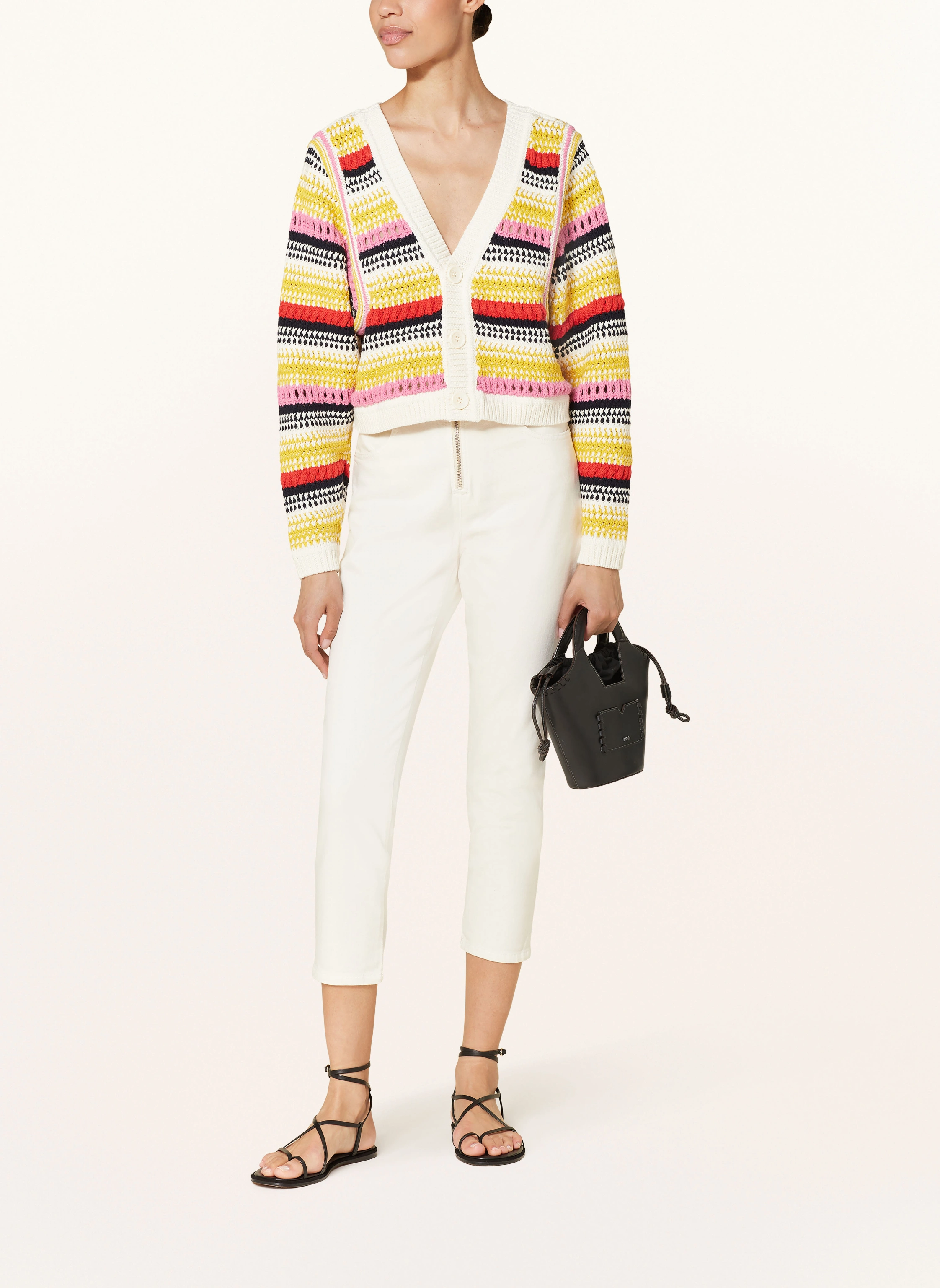 ba&sh Cropped-Strickjacke ROMY