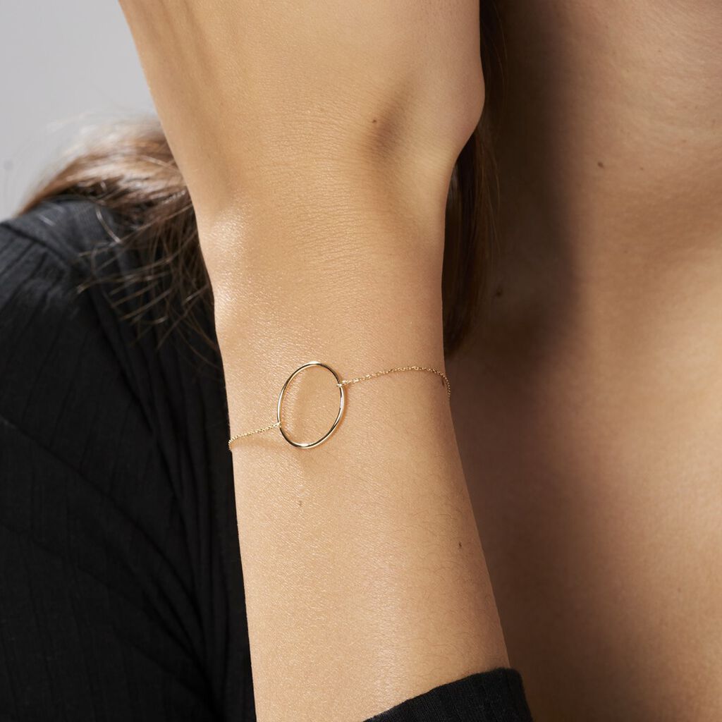 Bracelet Pink Or Jaune