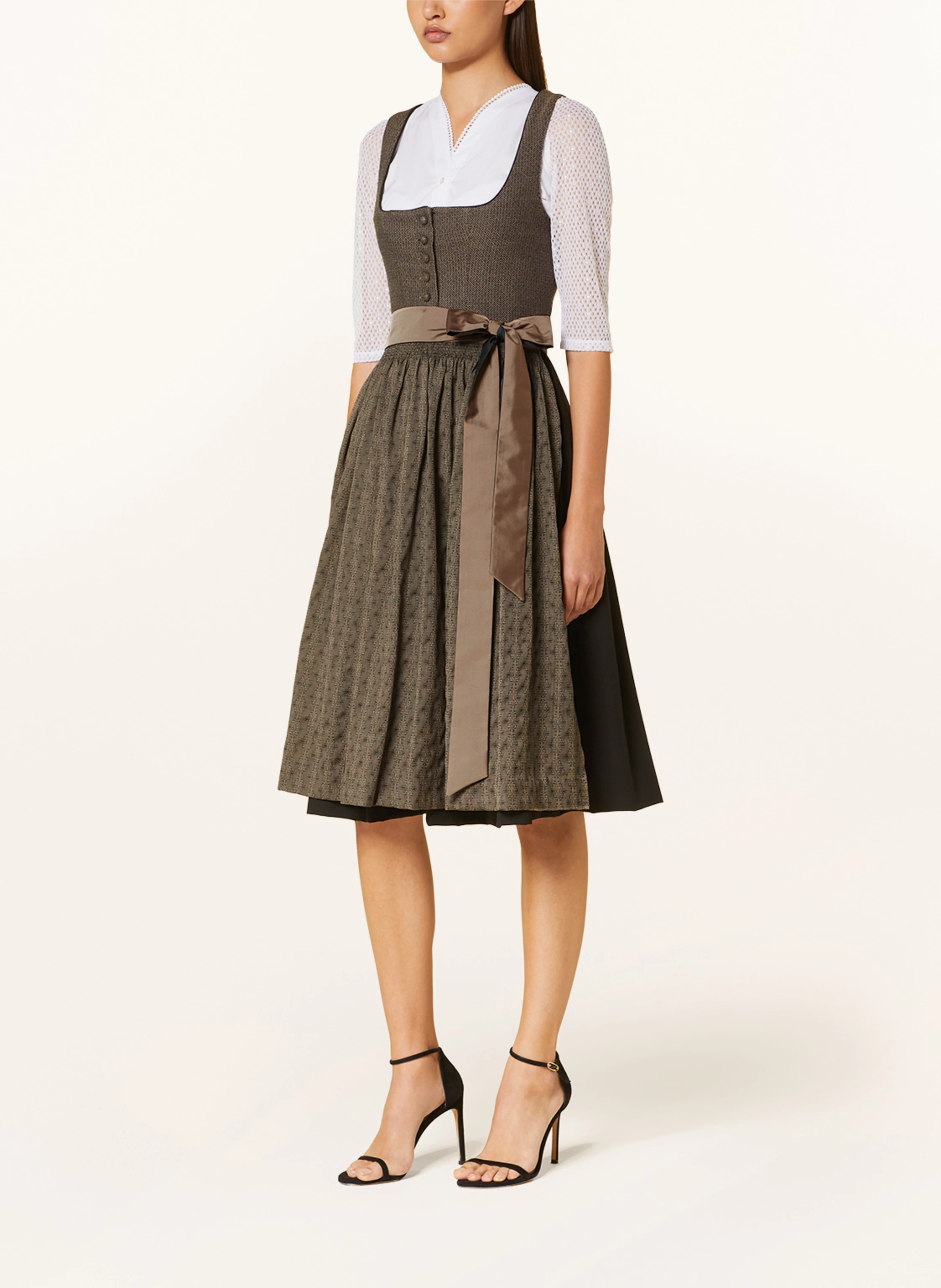 WALDORFF Dirndlbluse mit 3/4-Arm