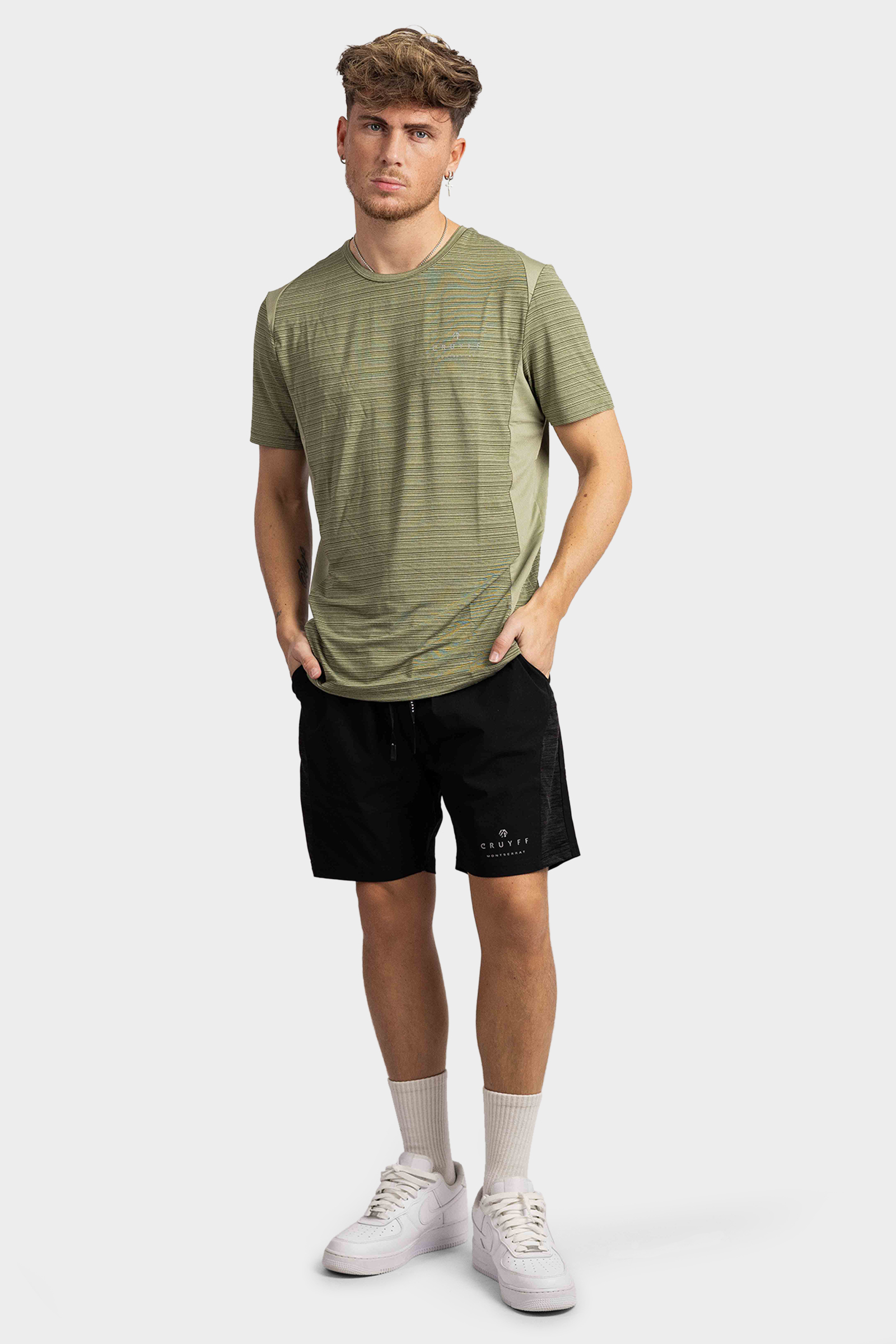 Cruyff Montserrat Minos T-Shirt Heren Groen