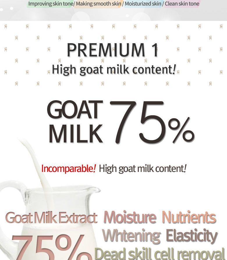 RiRe - Premium witte pure geitenmelkcrème 50ml