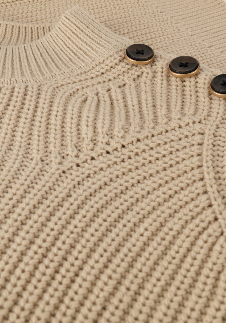 MINUS beige minus trui arya knit pullover