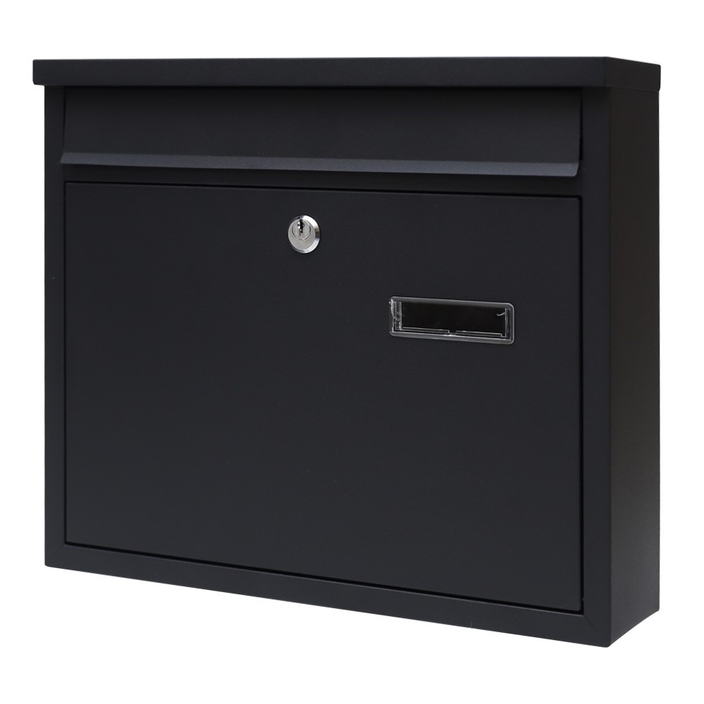 Briefkasten 31.8 x 36 cm schwarz
