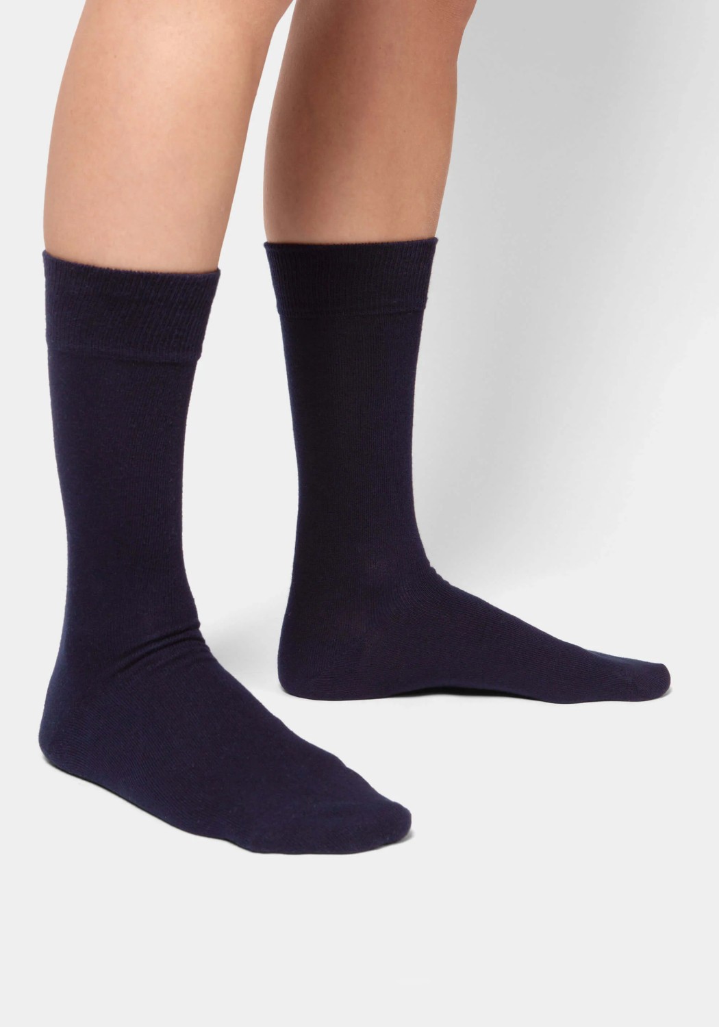DillySocks Socken 3er-Pack Smooth Dark Navy