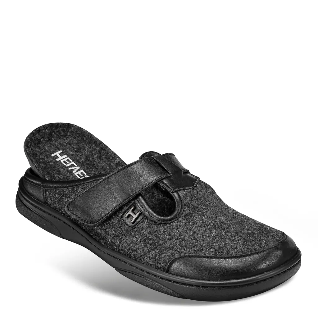 HERREN - Pantoffel ROLAND grau