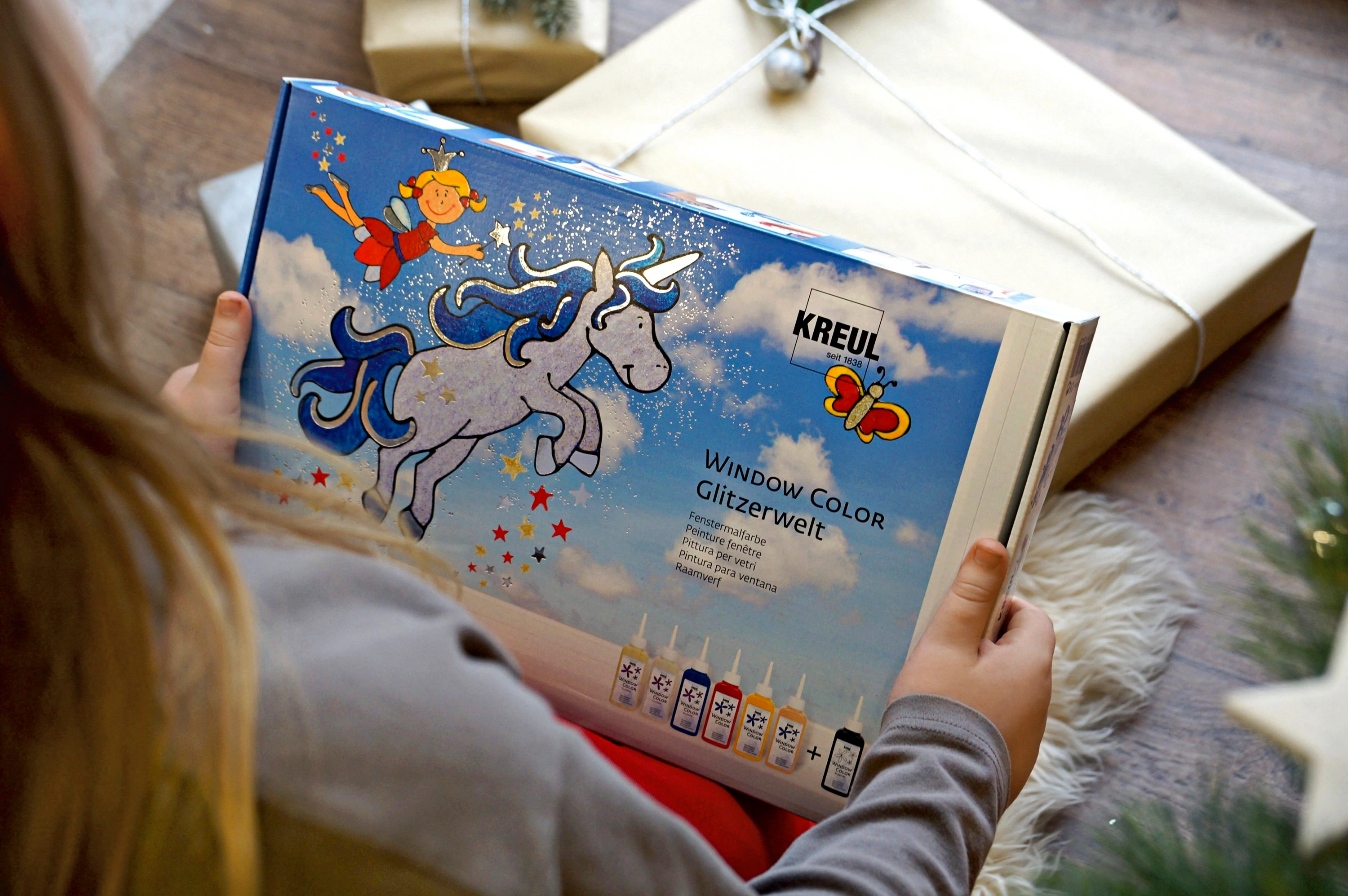 Window Color Set GLITZER-WELT 110-teilig