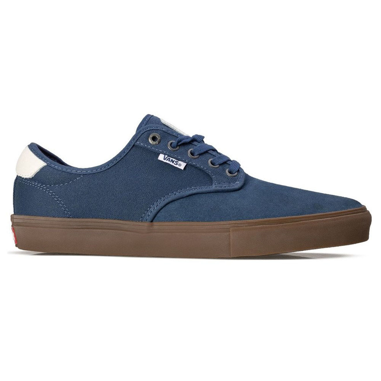 Vans Sneakers en Toile & Velours de Cuir Chima Ferguson Pro bleues