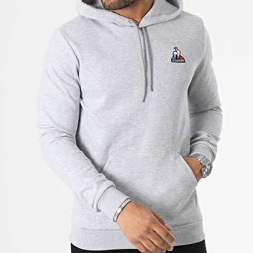 Sweat Capuche Essentiels N2 2310556 Gris Chiné