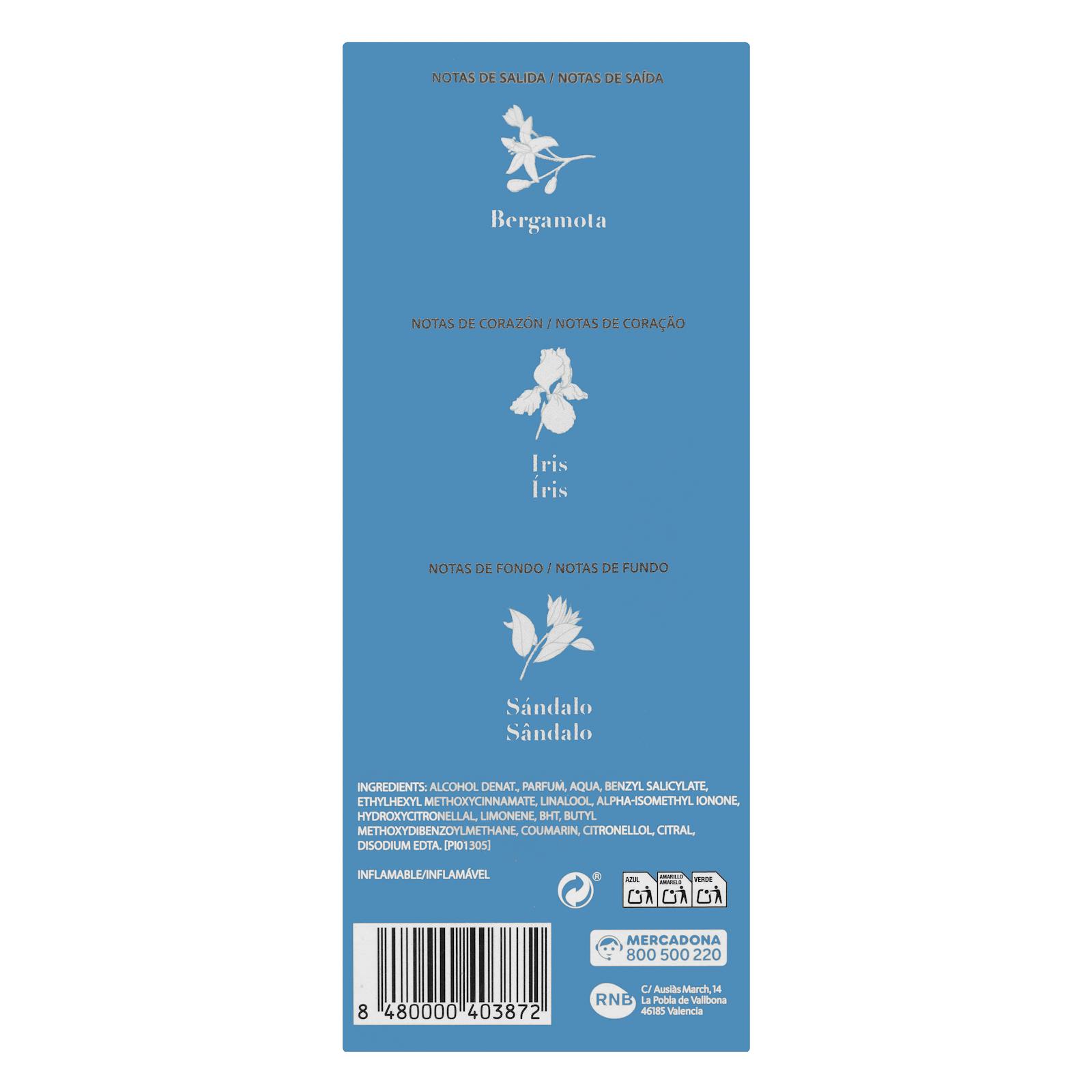 Eau de parfum femme Blue Shine
