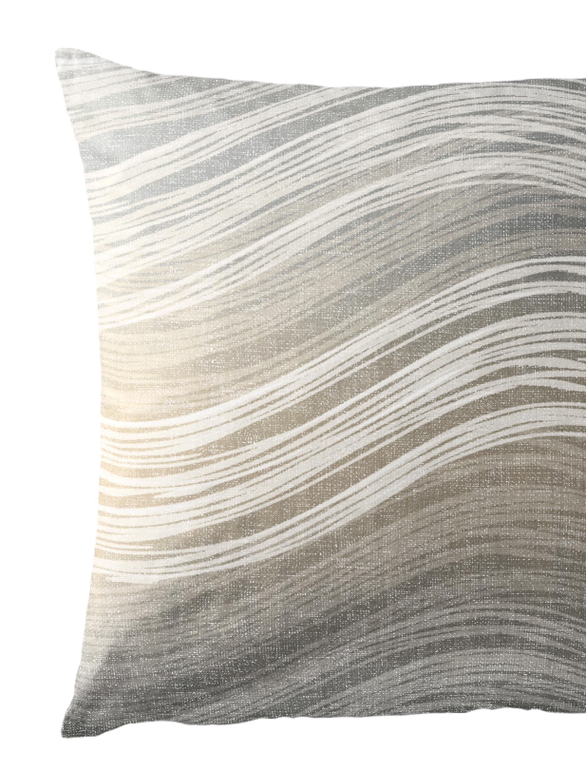 Bettwäsche Mako-Satin kitt 135x200cm, mit 1 Kissen