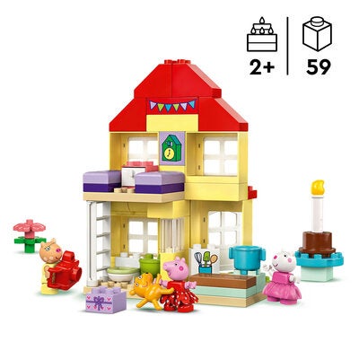 LEGO DUPLO Peppa Pig 10433 Bursdagshuset til Peppa Gris
